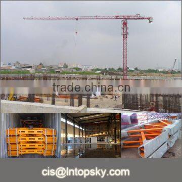 Export gost certified 60m tower jib crane