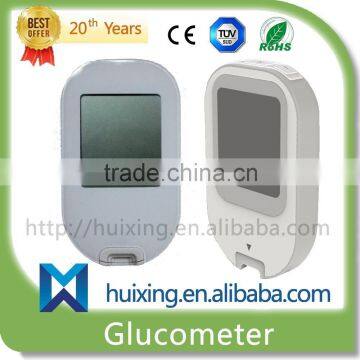 High quality Digital Blood Glucose Meter with Big welding Screen / SMT PCB / USB PC Connection / CR2032 battery