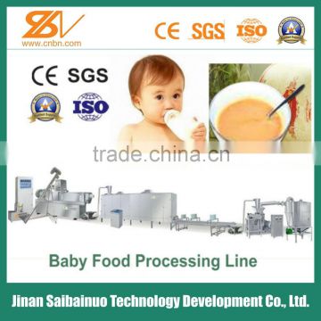 healthy baby food production plant