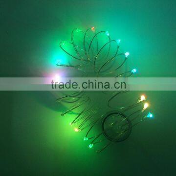 Christmas Party Garden Light AA Battery Dimmable Led String Lights Copper Wire 20ft LED Starry LightCopper Wire LED String Light photo-3