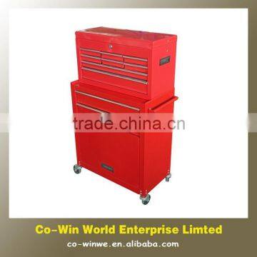 Cold rolled steel tool cabinet with 10 drawers