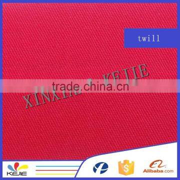 Kejie Supply Stock T/C65/35 20*16 128*60 White Lincom Polyester Twill Fabric photo-3