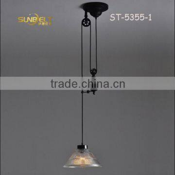 ST-5355 Sunbelt glass tripod lamp,salt lamp glass base,head lamp for honda city