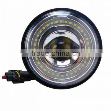 4.5 Inch Harley LED Auxiliary Lights Fog Light Led Headlight With Angle Ayes / Auto DRL / Halo Fits Harley Davidso-n Motorcycles Supplier's Choice photo-2