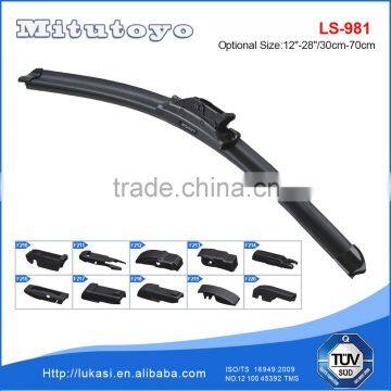 Auto chrome wiper,Aero blade colored windshield wiper