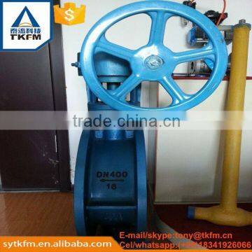 TKFM Stainless Steel Manual or Gear Operation Butterfly Valve photo-3