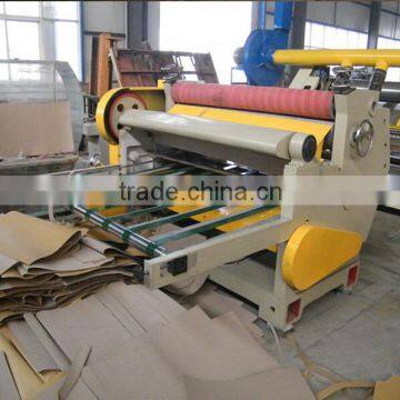 High speed corrugated paper sheet cutter machine