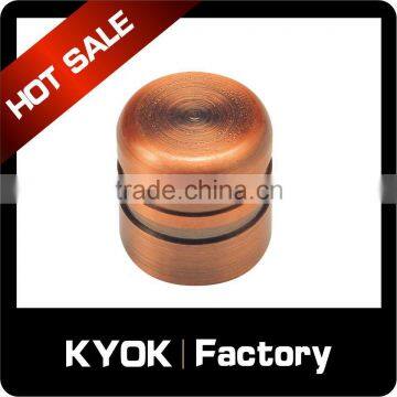 KYOK hot sell classic metal curtain rod ends ,fancy curtain rod end caps and accessories