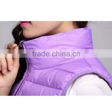 High Quality Women Down Vest for Winter photo-6
