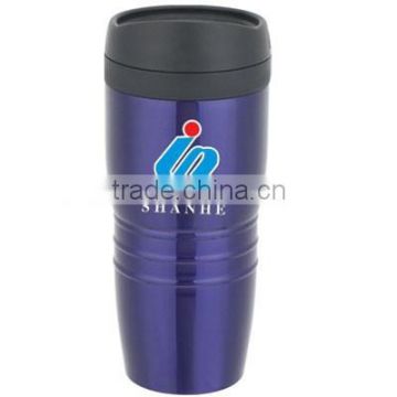 Double sides Stainless Steel Travel Mug, Coffee Mug