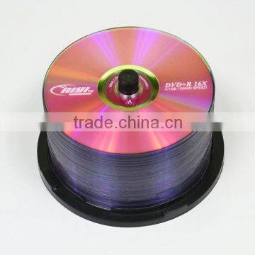 RISENG Blank 16x 4.7GB 120MINs +R DVD Disc/brand Printing Blank Cake Disc/silk Printing 16x Dvd photo-3