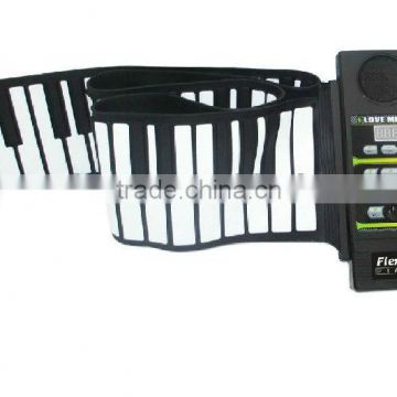 Musical instrument 88 keys roll up piano