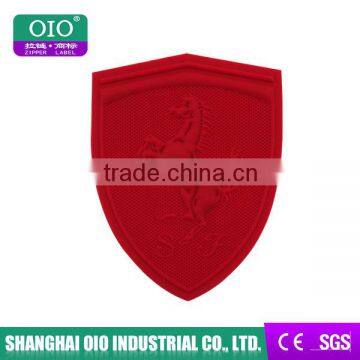 OIO Wholesale Custom PVC Label For Garment