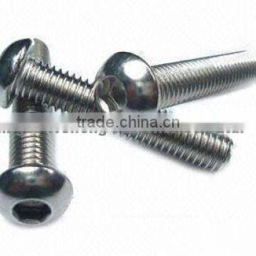 dome headed screw pan allen head screw