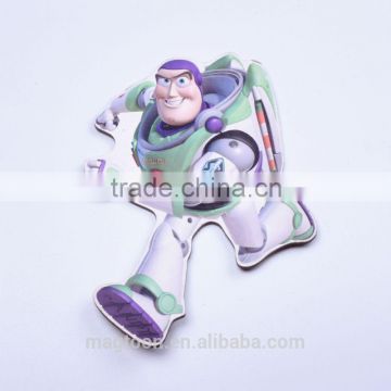 factory made cheap lovely Buzz Lightyear design flat paper fridge magnets