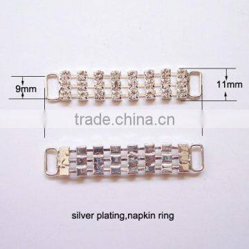 (M0674) 11mmx50mm crystal chain for napkin use