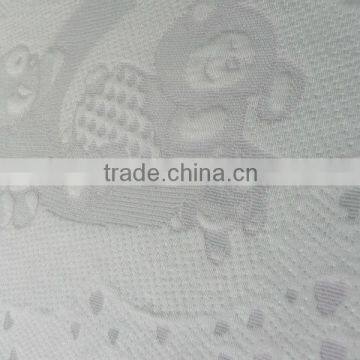 Hangzhou manufacturer polyester rayon mattress ticking fabric