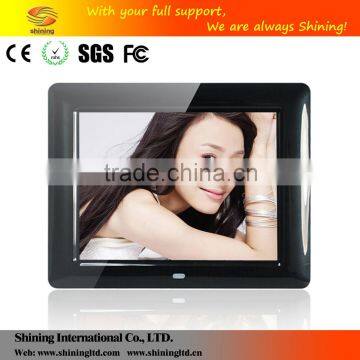 SH0805DPF 8 inch music video picture large size digital picture frame                        
                                                Quality Choice