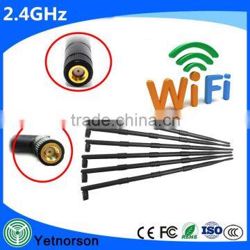 External 2.4ghz 12dbi high gain wifi antenna with sma connector for wireless router