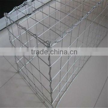 Hot dipped galvanized welded retaining walls stone baskets