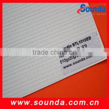 wholesale fabric tarpaulin for shirt in China / Laminated PVC tarpaulin-Embossed