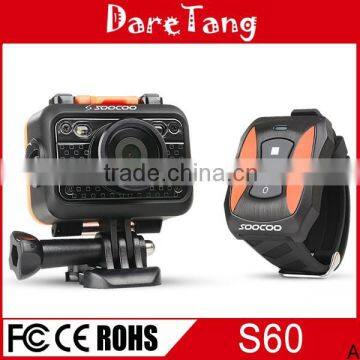 Full HD1080p Soocoo S60 Novatek 966550 Brand WIFI Camera for Sport Novatek 966550