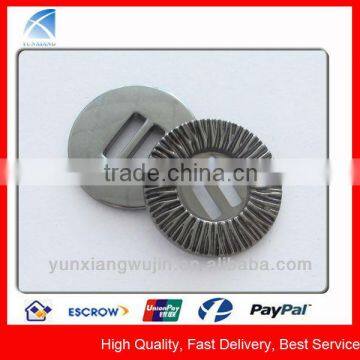 YX1022 Custom Made 2 Holes Metal Shirts Buttons