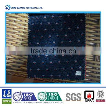 100% polyester flame retardant textile for transportation