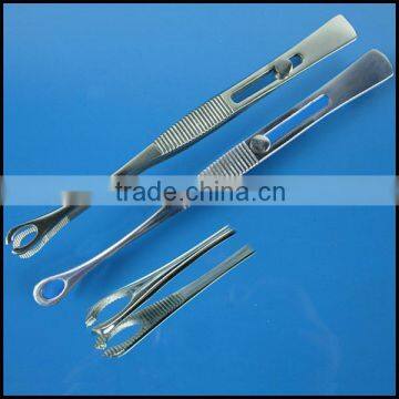 Supply New Best Professional Piercing Small Round Head Tweezers