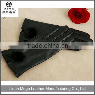 2015 Good Quality New masonic leather gloves