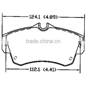 D841 05017843AA for CHRYSLER DODGE front auto brake pad