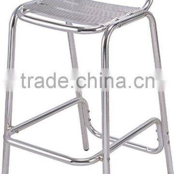 Bistro aluminum bar chair