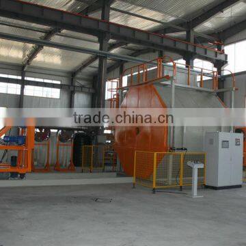 Carousel machine, Shuttle Rotomolding Machine, rotational machine