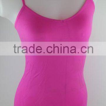 Hot sell fashion style Seamless ladies strap tank top