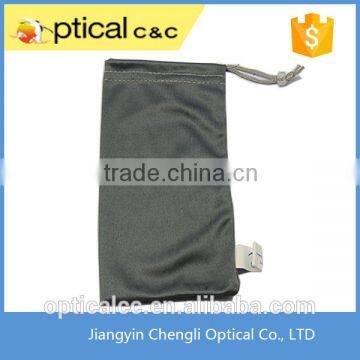 2015 promotional custom logo printed microfiber eyeglasses soft cleaning pouch                        
                                                Quality Choice