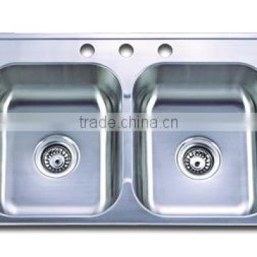 TOP MOUNT SERIES STAINLESS STEEL SINK