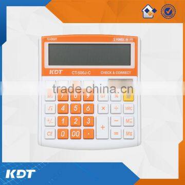 High quality electronic calculator, 112 steps check calculator