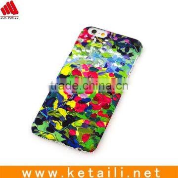 Colorful Water Paste Hard PC Case for Iphone 6/6s