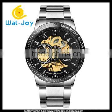 WJ-5402-2 2016 Newest Hot Waterproof Stainless Steel Strap Automatic Mechanical Men Watches photo-5
