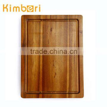 100% food-grade edge grain carving butter chopping board