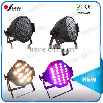 DMX 512 LED Par Light 54PCS 3W LED for Stage Lighting