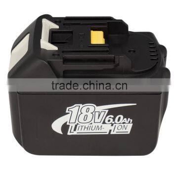 battery for makita BL1860 replacement 18V 6000mAh BL1860 LXT Li-Ion Compact Battery power tool battery