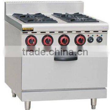 Gas 4 Open Burners With Oven