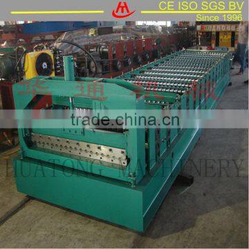 HT Roofing Sheet Corrugating Iron Sheet Roll Forming Making Machine,Cold Galvanizing Line photo-5