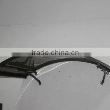 Elegant Shade Popular Design! Outdoor Polycarbonate Aluminium Door Awnings Lowes Size 1200x1600mm photo-6