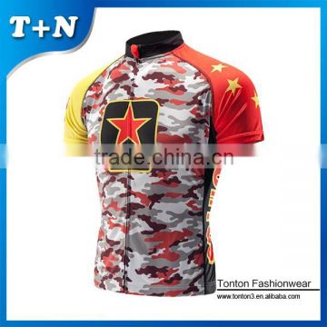 tontos cycling jersey sublimation printing sportswear