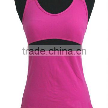 Women's Fashion Fitness Singlet, Women's Fashion Sports Singlet; Ladies Supplex Singlet