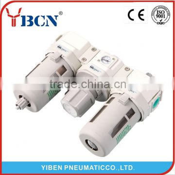 CKD type air treatment three units filter regulator lubricator