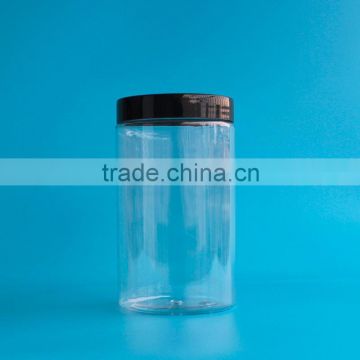 Plastic cosmetic jars 12 OZ