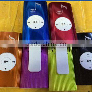 2014 wholesale bulk metal mini clip mp3 player with built in speaker                        
                                                Quality Choice